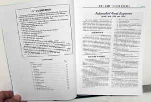 1963 GMC Truck Dealer Service Shop Manual Supplement X-6323 Models 1000-5000