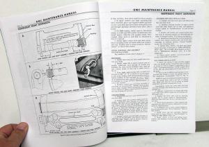 1963 GMC Truck Dealer Service Shop Manual Supplement X-6323 Models 1000-5000