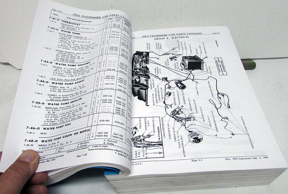chrysler parts manual