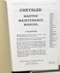 1935 Chrysler Service Shop Manual Master Maintenance Six Airflow Airstream Repro