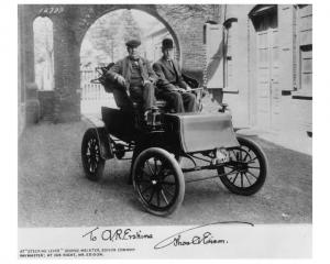 1902 Studebaker Electric Phaeton Press Photo and Release - Thomas Edison 0002