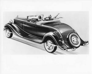 1933 Studebaker Speedway President 92 Roadster Press Photo and Release 0004