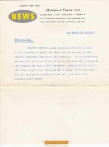 1961 Studebaker - Motor Life Artist Rendering Press Photo and Release 0014