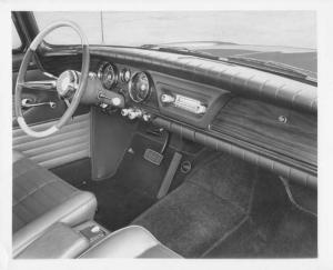 1962 Studebaker Lark Daytona Interior Press Photo and Release 0016