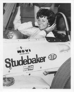 1963 Studebaker Novi Race Car at Indy Press Photo & Release - Paula Murphy 0029