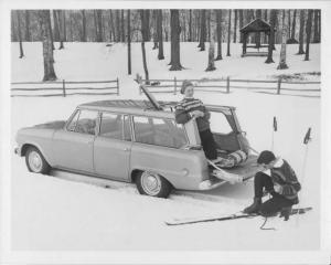 1963 Studebaker Sliding Roof Wagonaire Press Photo and Release 0046
