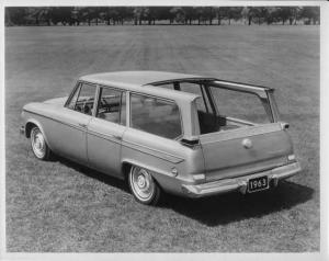 1963 Studebaker Sliding Roof Wagonaire Press Photo and Release 0047