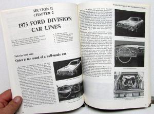 1973 Ford Lincoln Mercury New Car Buying Guide LTD Mustang Cougar Pantera L