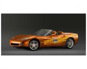 2007 Chevrolet Corvette Indianapolis 500 Pace Car Replica Press Photo 0008