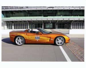 2007 Chevrolet Corvette Indianapolis 500 Pace Car Replica Press Photo 0017