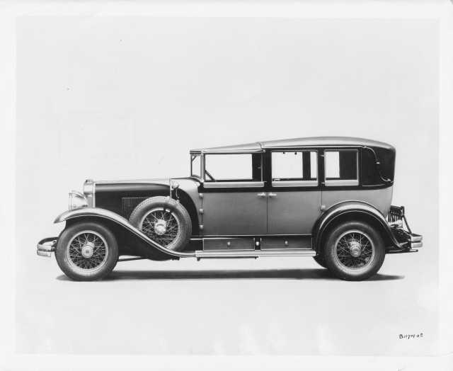 1928 Cadillac Transformable Town Cabriolet Press Photo 0001