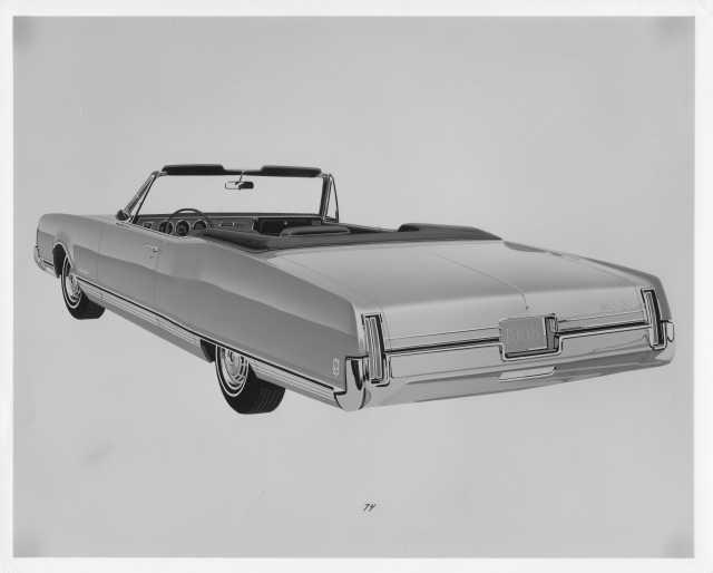 1968 Oldsmobile 98 Convertible Press Photo 0145