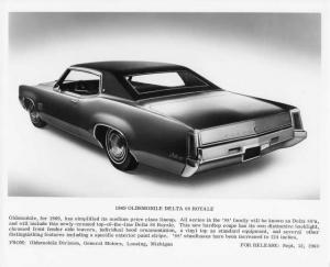 1969 Oldsmobile Delta 88 Royale Press Photo 0164