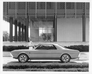 1966 AMC AMX II Concept Car Press Photo and Release 0050