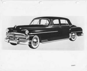 1950 DeSoto Custom 4 Door 6 Passenger Sedan Press Photo 0001