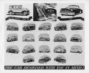 1951 DeSoto Custom and Models in History Press Photo 0008