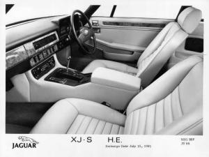 1981 Jaguar XJ-S Interior Press Photo 0005