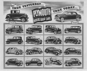 1949 Plymouth Builds Great Cars Press Photo 0001