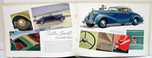 1936 Cadillac Series 60 Sales Brochure JAPAN Dealer Stamp On Cover Original
