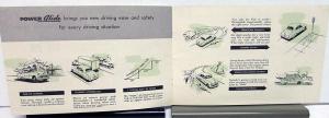 1952 Chevrolet Dealer Sales Brochure Powerglide Transmission In Cars Option