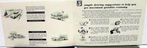 1952 Chevrolet Dealer Sales Brochure Powerglide Transmission In Cars Option