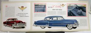 1953 Cadillac 60 62 75 Special Convertible Sales Folder Original