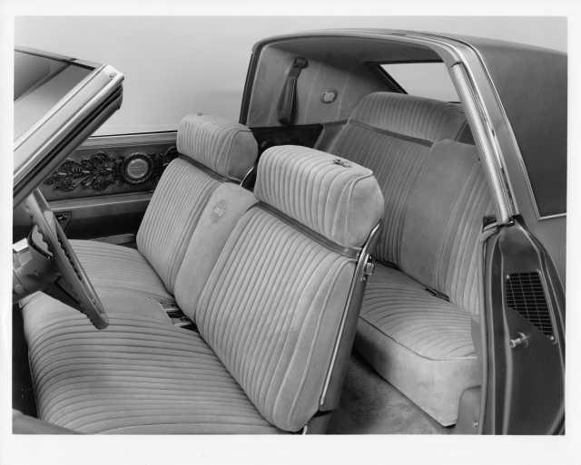 1968 Cadillac Eldorado Show Car Concept Interior Press Photo