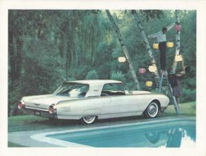 1961 Ford Thunderbird Color Image Plates Set of 2