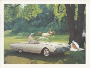 1961 Ford Thunderbird Color Image Plates Set of 2