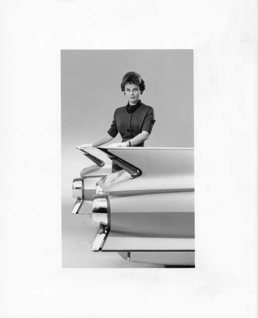 1961 Cadillac Sedan DeVille Tail Fins Press Photo 0006