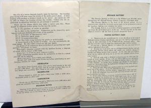 1919-1922 Bour Davis By Louisiana Motor Car Co Owners Instruction Manual Orig