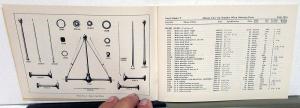 1909-1915 Ford Model T Price List Of Parts Book Illustrations Reproduction
