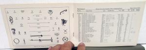 1909-1915 Ford Model T Price List Of Parts Book Illustrations Reproduction