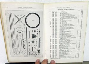 1914-1915 Studebaker Model SC SD 3-5 Four Cylinder Price List Parts Book Orig