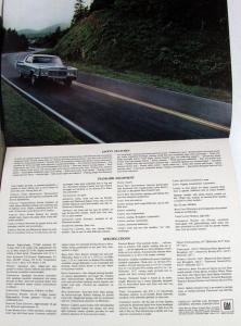 1970 Cadillac XL Brougham 60 Special Eldorado 75 Deville Calais Sales Brochure