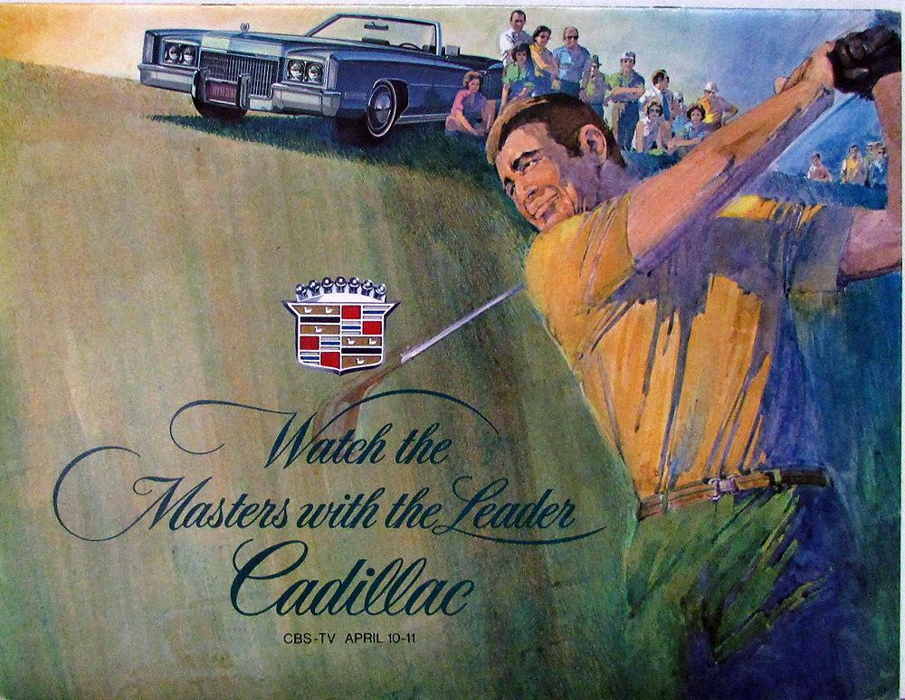 1971 Cadillac 60 Special Brougham Eldorado DeVille Sale Brochure at Masters Orig