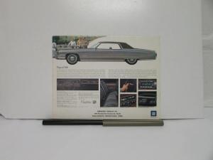 1971 Cadillac 60 Special Brougham Eldorado DeVille Sale Brochure at Masters Orig