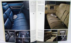1971 Cadillac 60 75 Calais Eldorado Deville Prestige XL Sales Brochure Original
