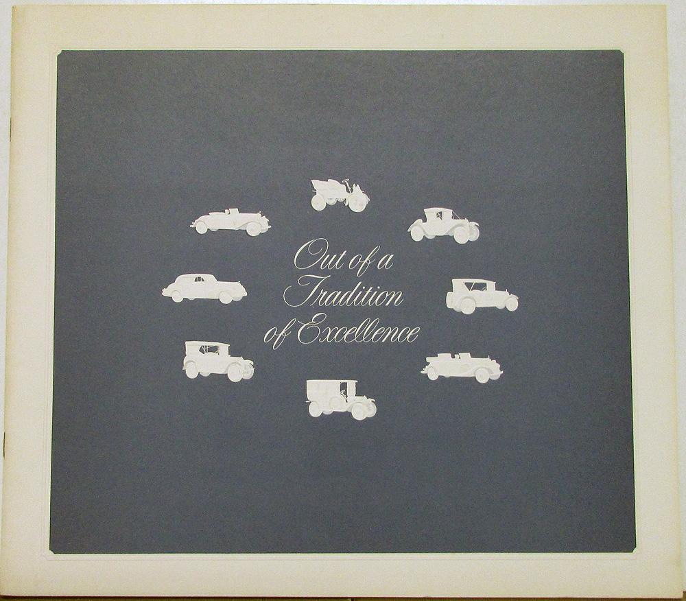 1972 Cadillac Fleetwood Brougham 75 Eldorado Deville Calais XL Sale Brochure