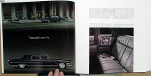1973 Cadillac Brougham 75 Eldorado deVille Calais Prestige Sale Brochure