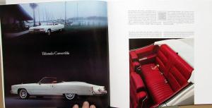 1973 Cadillac Brougham 75 Eldorado deVille Calais Prestige Sale Brochure