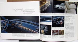 1974 Cadillac Fleetwood Brougham 75 Eldorado DeVille Calais XL Sales Brochure