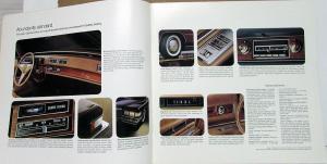 1975 Cadillac Fleetwood Limo Sedan Eldorado DeVille Calais Large Sale Brochure