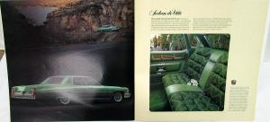 1975 Cadillac Fleetwood Limo Sedan Eldorado DeVille Calais Large Sale Brochure