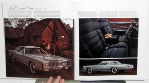 1976 Cadillac Fleetwood Eldorado Seville deVille Calais Limo Large Sale Brochure