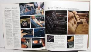 1976 Cadillac Fleetwood Eldorado Seville deVille Calais Limo Large Sale Brochure