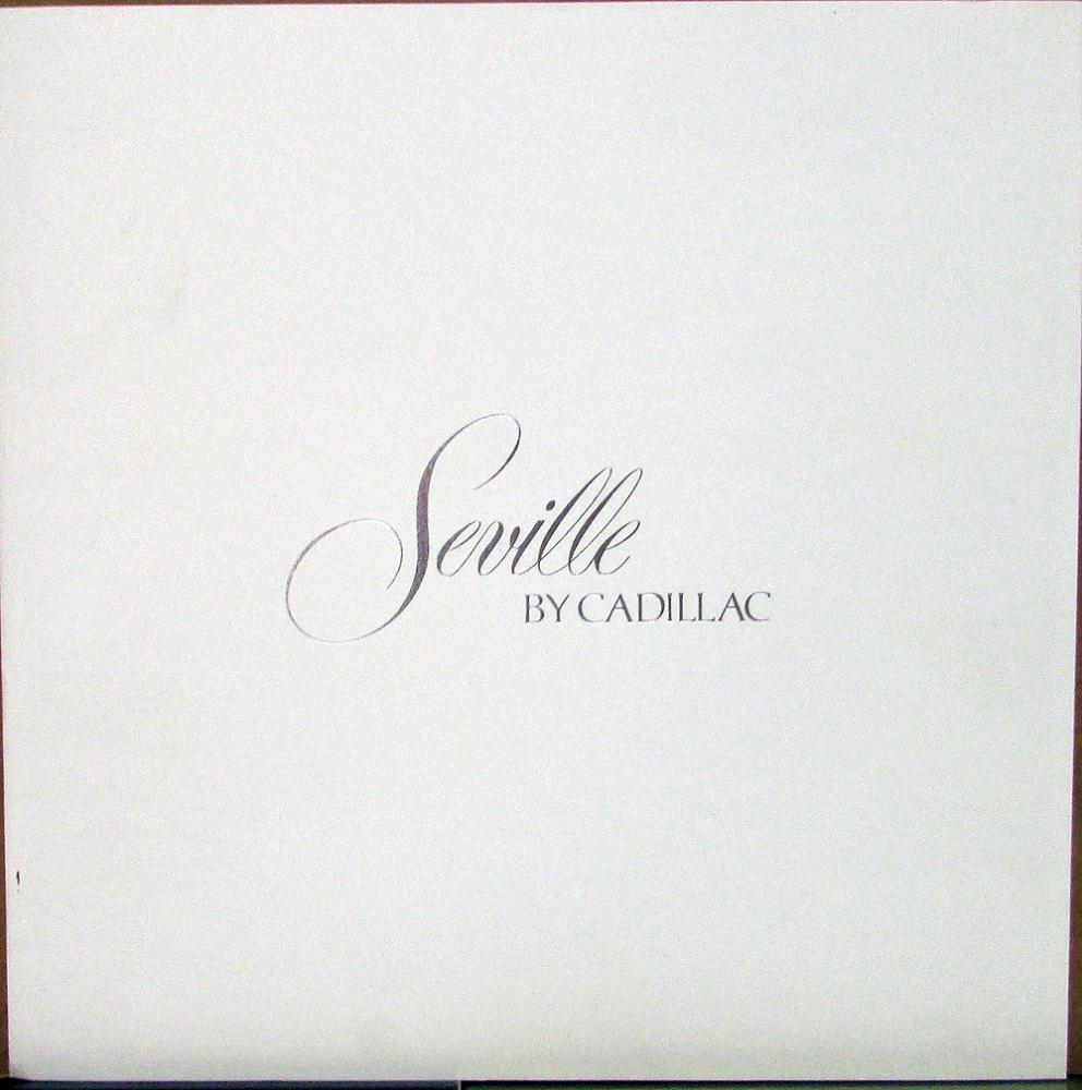 1976 Cadillac Seville Sales Brochure Over Sized Original