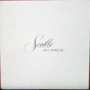 1976 Cadillac Seville Sales Brochure Over Sized Original