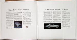 1976 Cadillac Seville Sales Brochure Over Sized Original