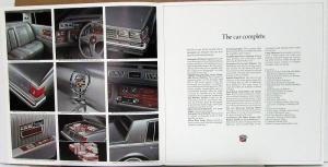 1976 Cadillac Seville Sales Brochure Over Sized Original